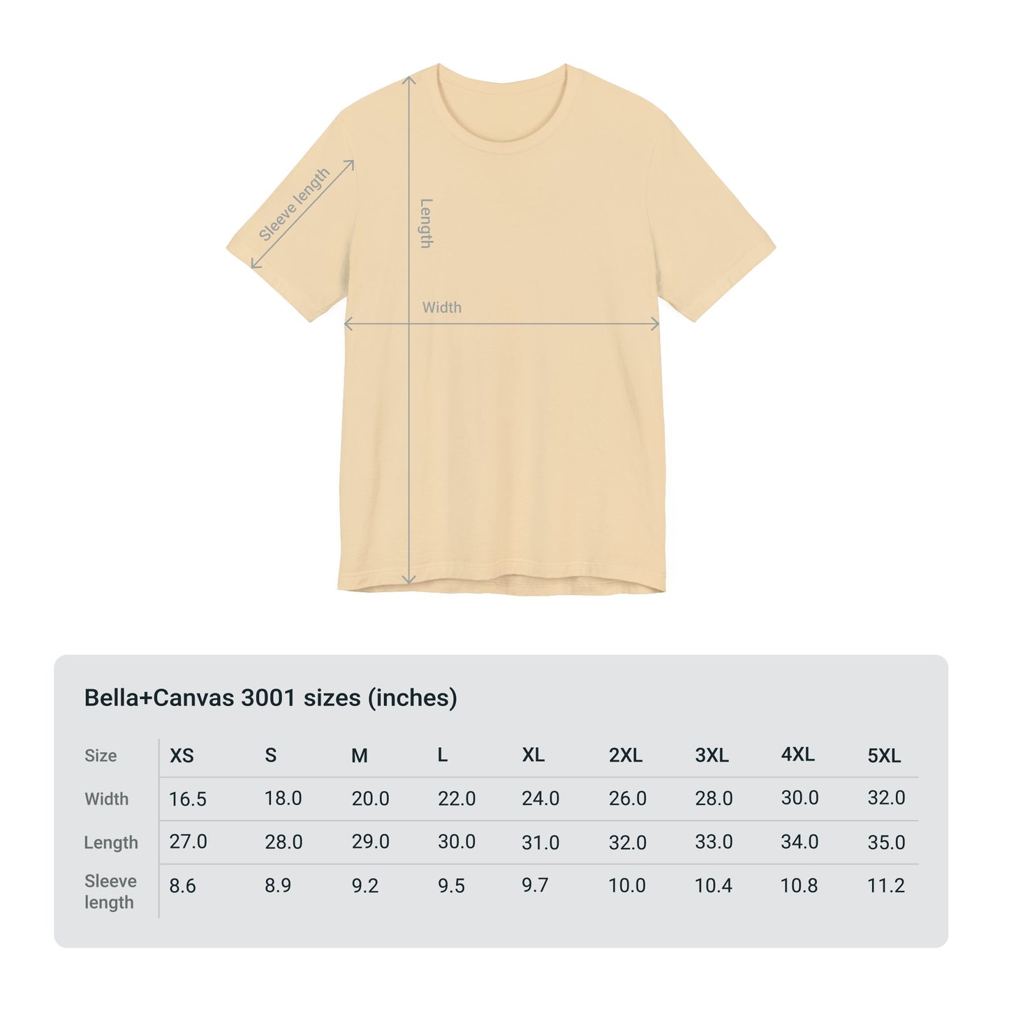 Unisex Jersey Short Sleeve Tee